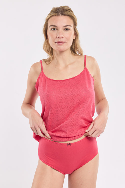 Culotte taille haute avec noeud - coton léger - Armor-lux - 2