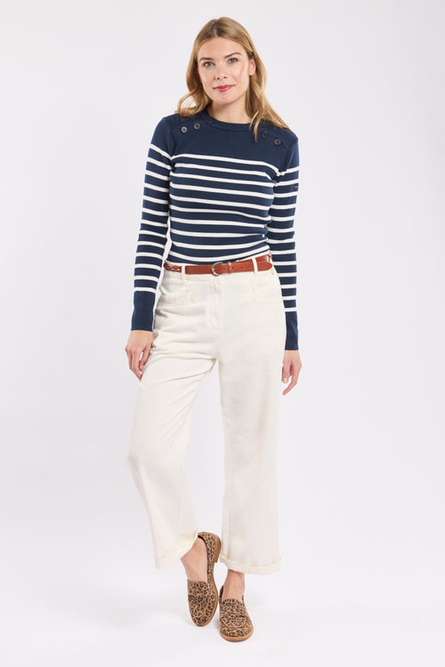 Double-breasted nautical jumper - cotton - Armor-lux - 3