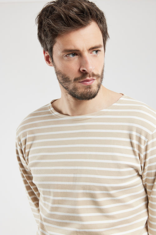 Fitted Breton shirt - thick cotton - Armor-lux - 1