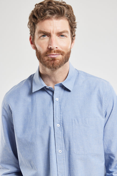 Chemise coupe confort - coton et lin - Armor-lux - 2