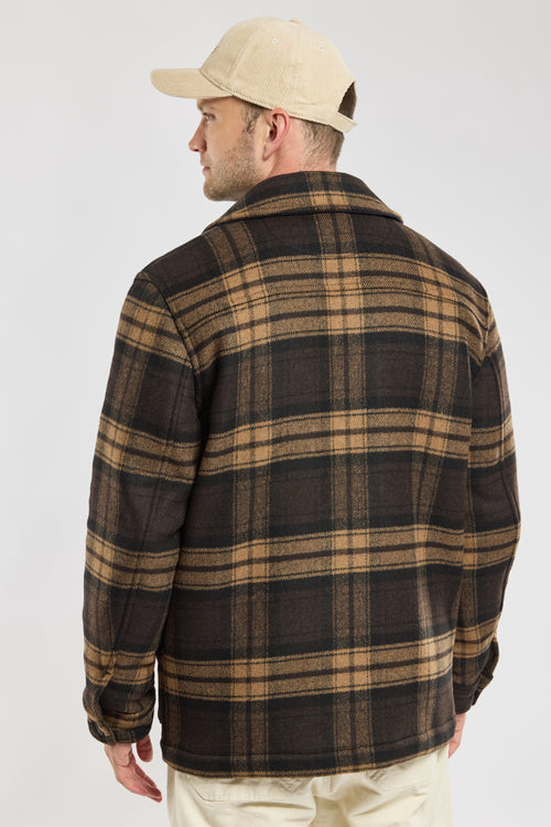 Veste pêcheur à carreaux - laine - Armor-lux - 3