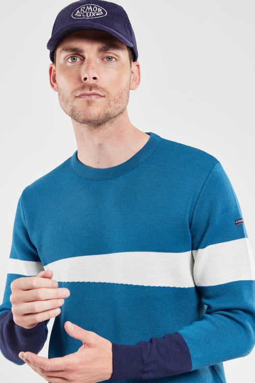 Pull jacquard - laine et acrylique - Armor-lux - 2