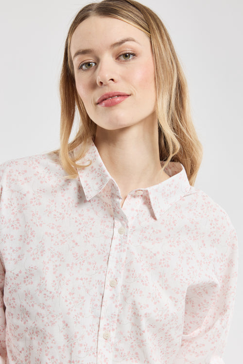 Pyjama imprimé fleurs romantiques - coton - Armor-lux - 3