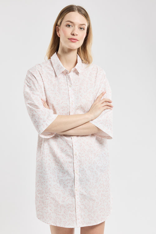Chemise de nuit imprimée - coton - Armor-lux - 4