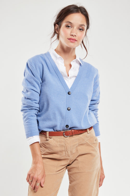 Gilet boutonné - laine - Armor-lux - 2