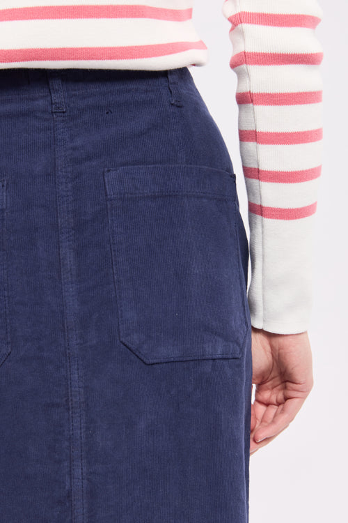 Jupe droite - velours - Armor-lux - 5