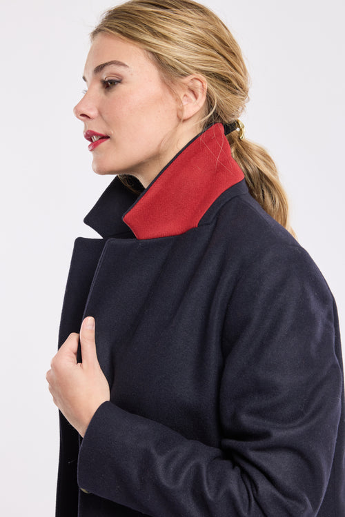 Manteau long - laine - Armor-lux - 1