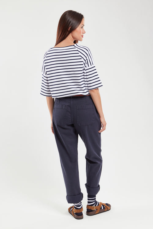 Gerade geschnittene Hose – Baumwolle und Lyocel - Armor-lux - 2