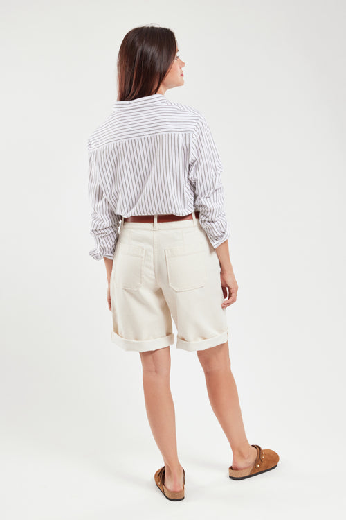 Short - coton et lyocel - Armor-lux - 2