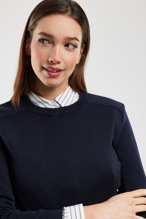 Pull boutons dorés - laine mérinos - Armor-lux - 2