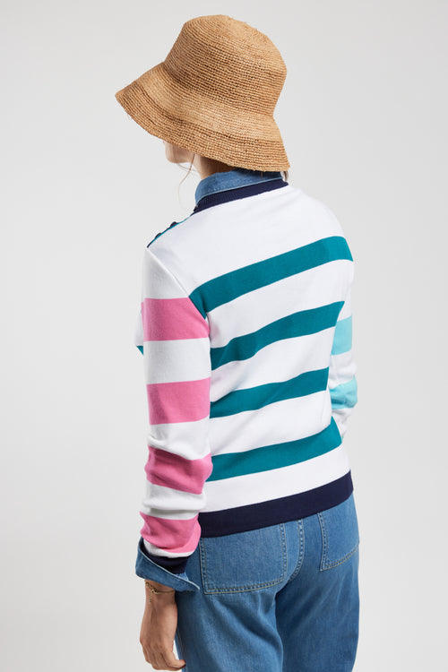 Colourblock fisherman