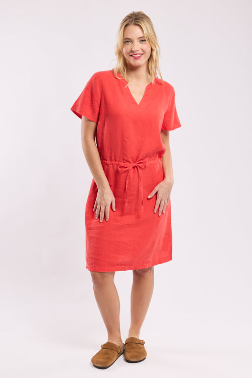 Robe ceinturée - lin - Armor-lux - 4