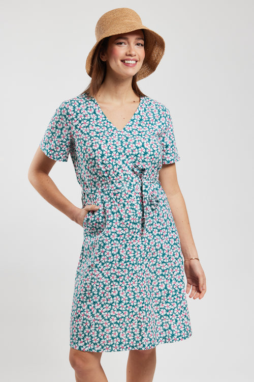 Robe fleurie - coton - Armor-lux - 1