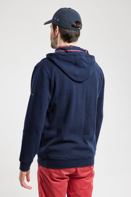 Sweat à capuche zippé - coton - Armor-lux - 3