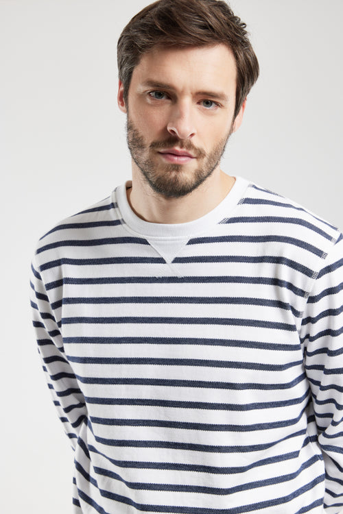Sweat rayé - coton - Armor-lux - 1