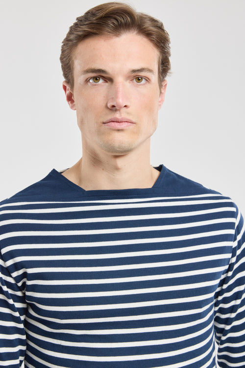 Pull rayé avec coudières - coton - Armor-lux - 3