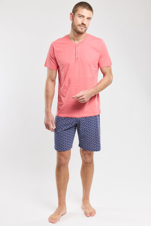 Shorty-Pyjama „Segelboot – leichte Baumwolle - Armor-lux - 5