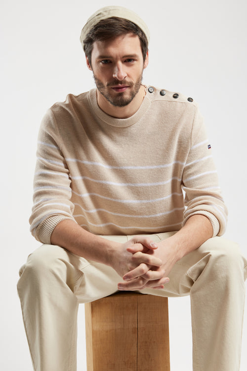 Pull marin - lin et coton - Armor-lux - 1