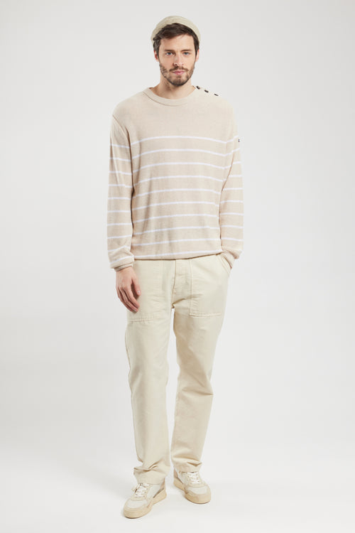 Pull marin - lin et coton - Armor-lux - 4