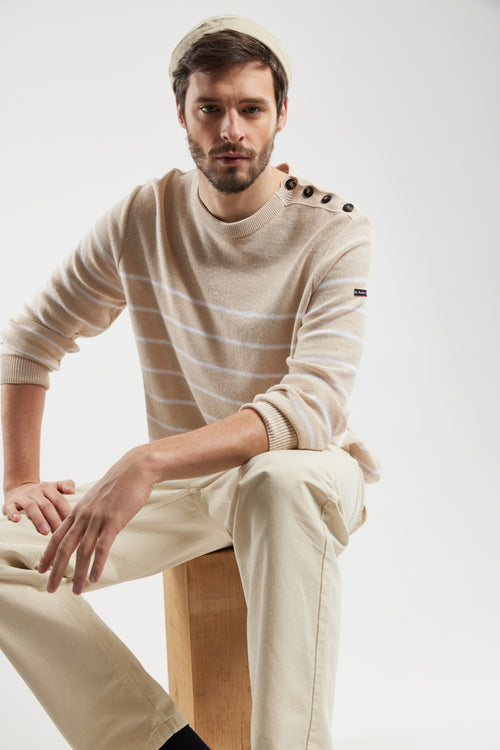 Pull marin - lin et coton - Armor-lux - 5