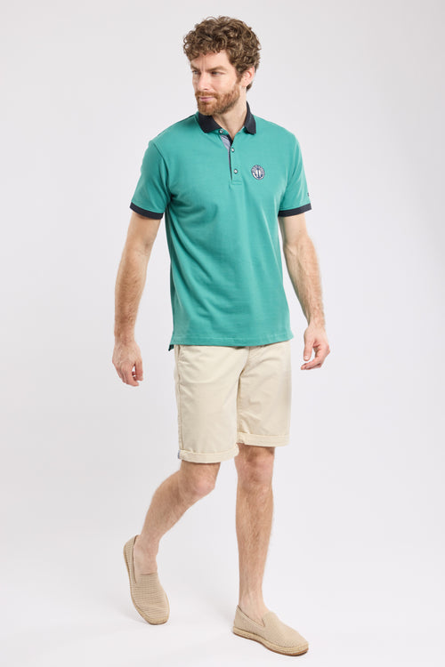 Polo avec écusson - coton piqué - Armor-lux - 4