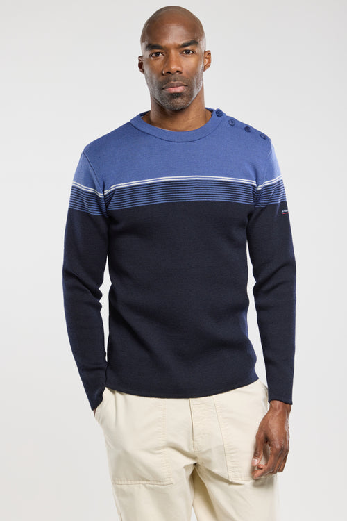 Pull marin rayé - laine - Armor-lux - 3