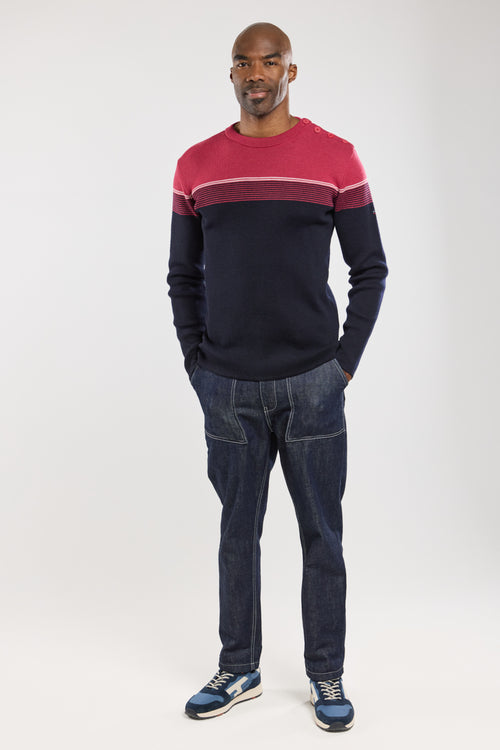 Pull marin rayé - laine - Armor-lux - 5