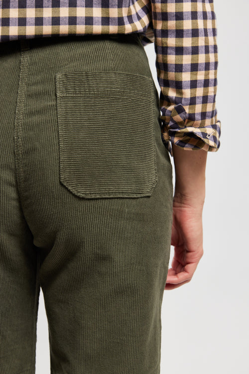 Pantalon taille élastique - velours côtelé - Armor-lux - 4