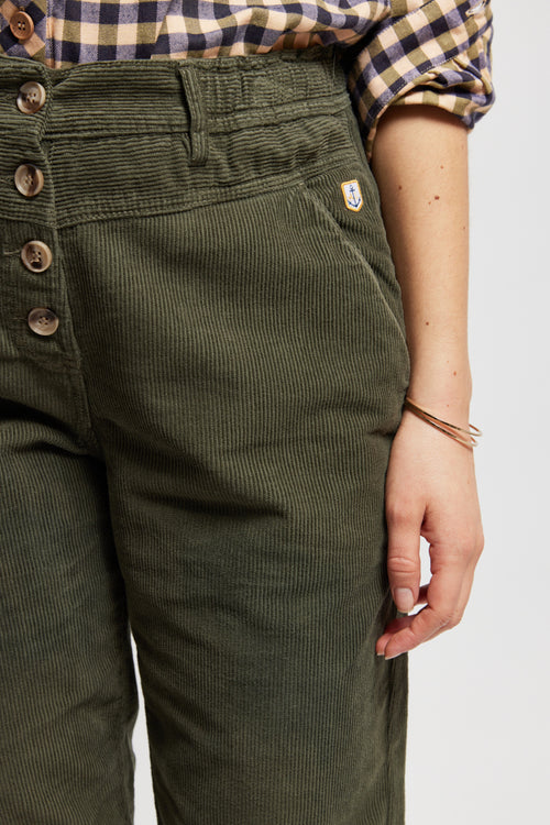 Pantalon taille élastique - velours côtelé - Armor-lux - 3