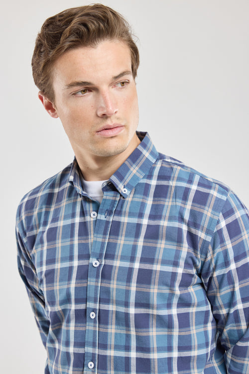 Chemise coupe droite - coton et lin - Armor-lux - 4