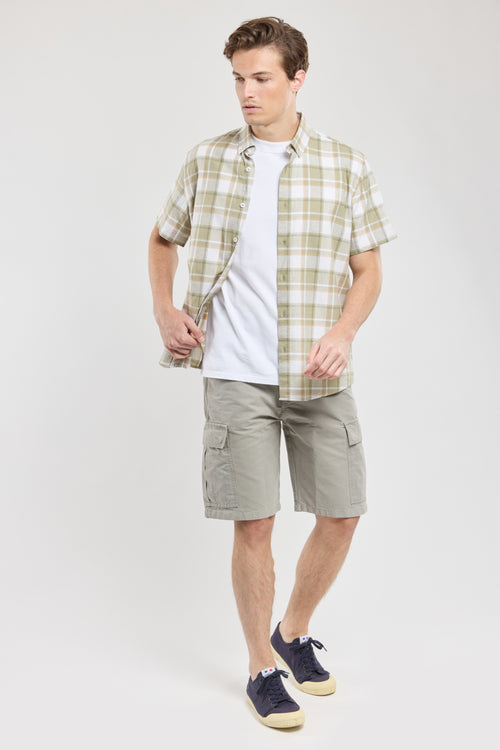 Chemise manches courtes - coton lin - Armor-lux - 4