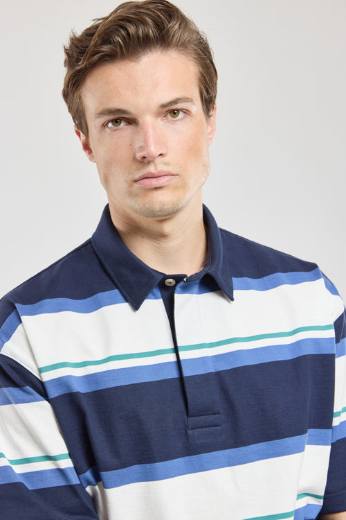 Striped polo shirt — cotton - Armor-lux - 3