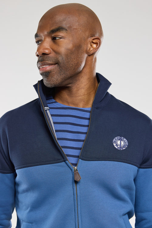 Gilet zippé bicolore - molletonné - Armor-lux - 2