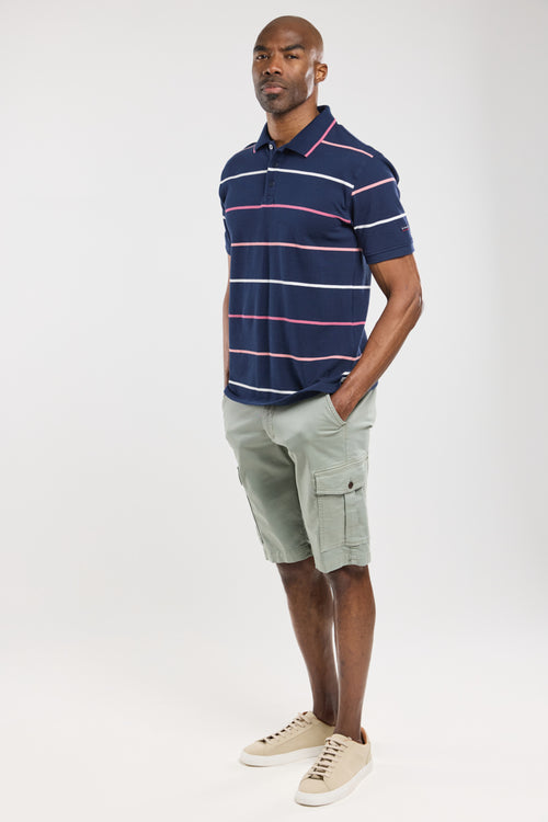 Polo rayé - coton léger - Armor-lux - 2