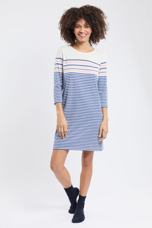 Chemise de nuit rayée - coton léger - Armor-lux - 2