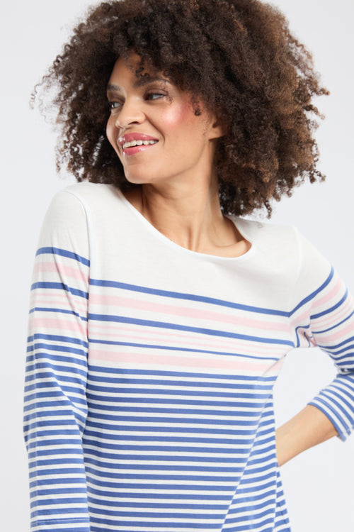 Chemise de nuit rayée - coton léger - Armor-lux - 3