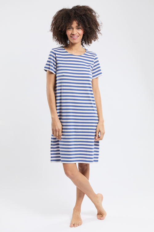 Gestreiftes Kurzarm-Liquette - Baumwolle - Armor-lux - 1