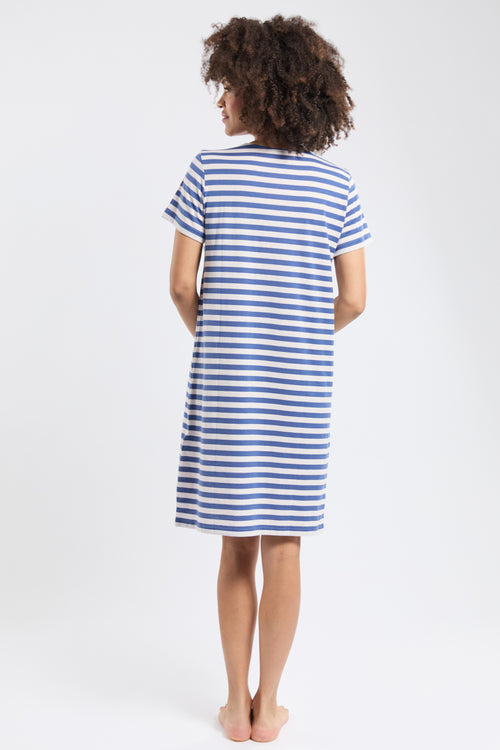 Gestreiftes Kurzarm-Liquette - Baumwolle - Armor-lux - 5