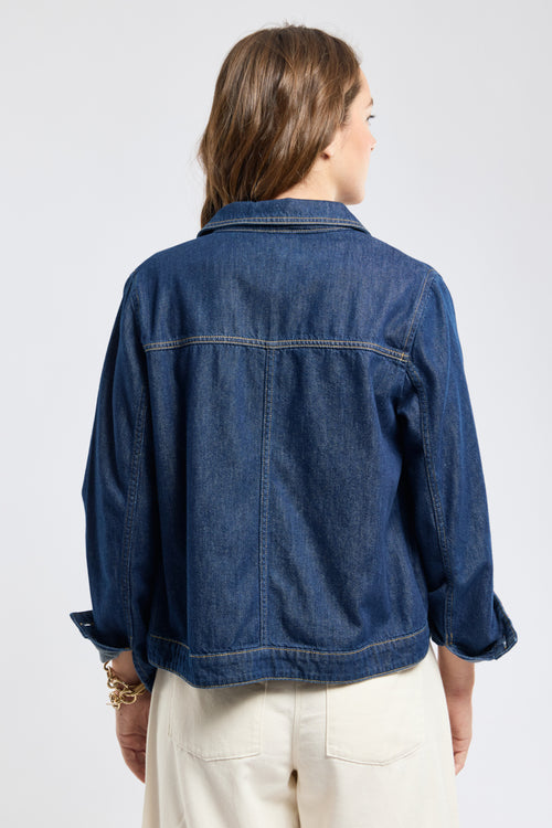 Veste en jean - Armor-lux - 4