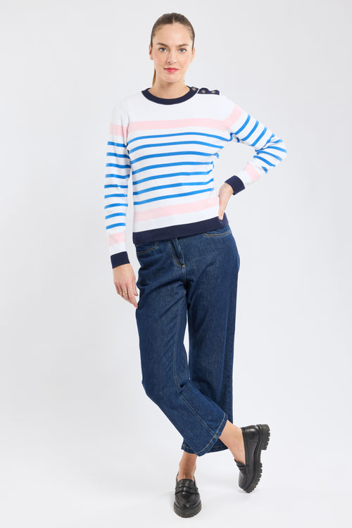 Pull marin bicolore - coton - Armor-lux - 4