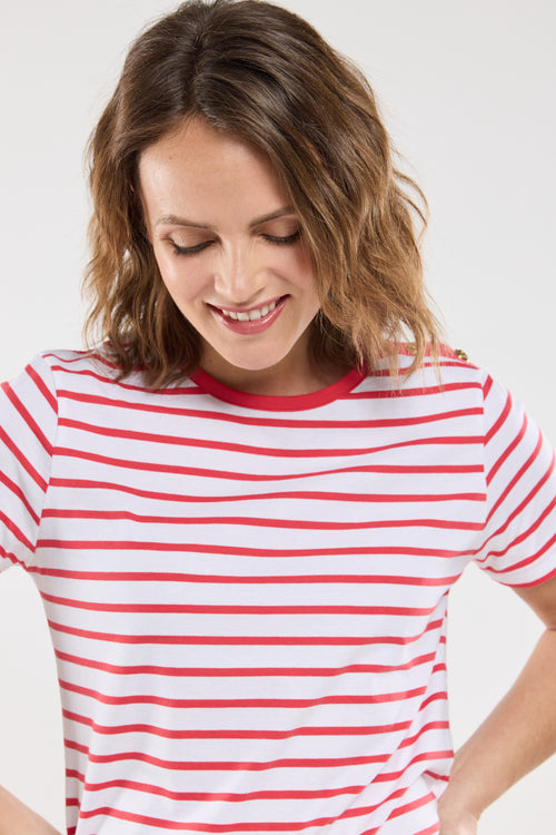 T-shirt rayé - coton léger - Armor-lux - 4