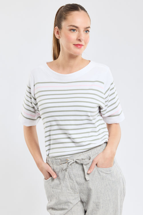 Matrosenshirt mit weiten Ärmeln – dicke Baumwolle - Armor-lux - 1