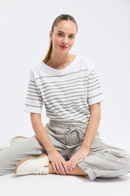 Matrosenshirt mit weiten Ärmeln – dicke Baumwolle - Armor-lux - 3