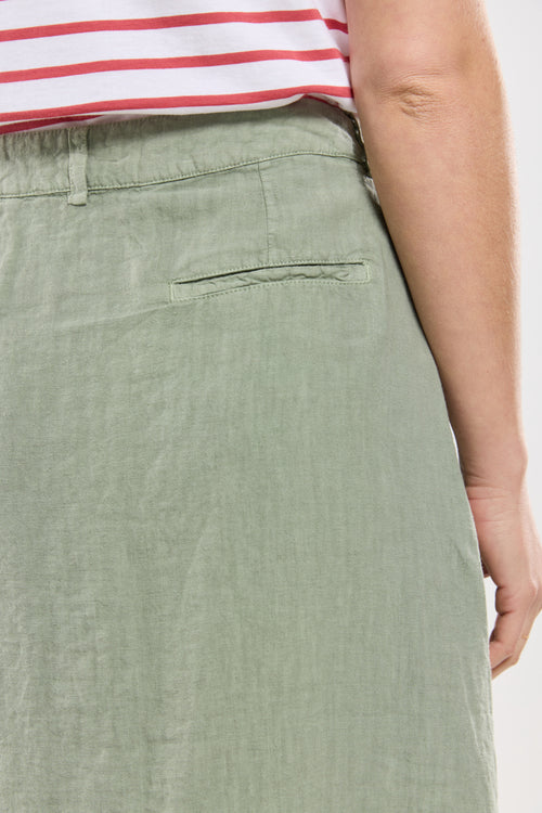 Jupe longue boutonnée - lin - Armor-lux - 4