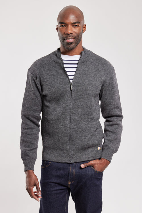 Cardigan mit Reißverschluss „Plouescat - aus Wolle - Armor-lux - 5