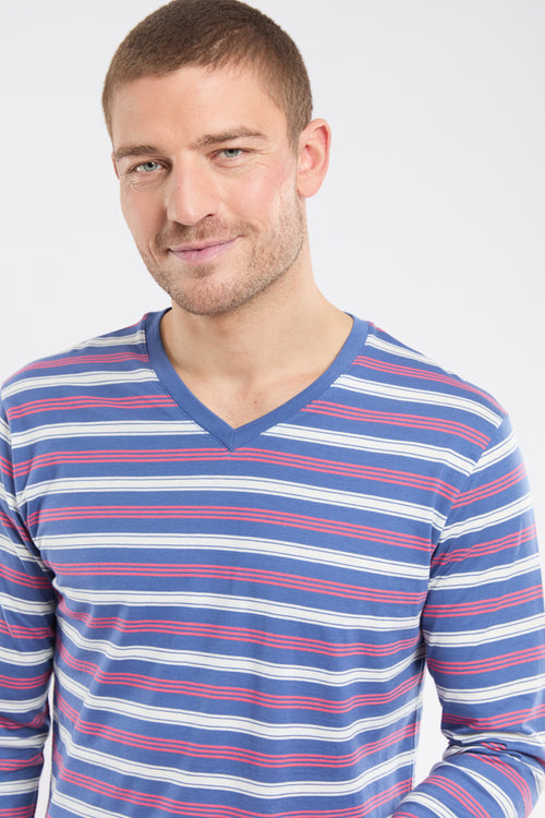 Gerader Pyjama - Baumwolle - Armor-lux - 3