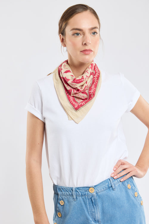 Square scarf - cotton - Armor-lux - 2