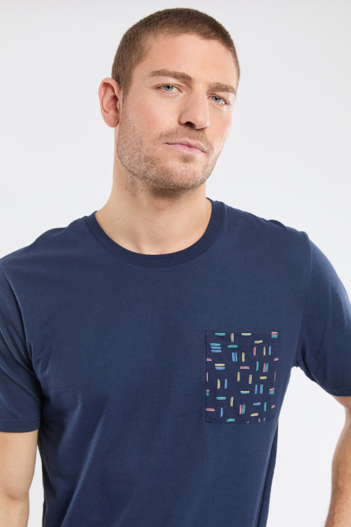 Kurzer Pyjama mit Streifenmuster - Baumwolle - Armor-lux - 5