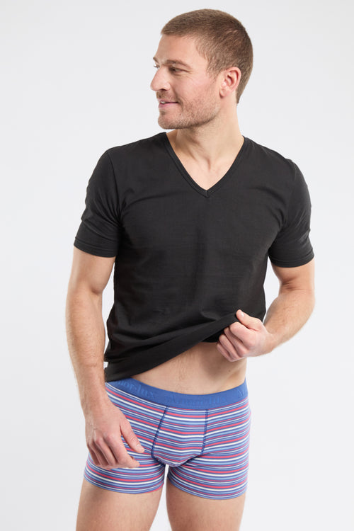 Striped boxer - light cotton - Armor-lux - 1