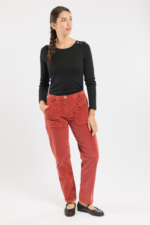 Long sleeved t-shirt - cotton and silk - Armor-lux - 3